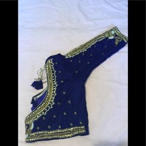Blouse velvet fabric